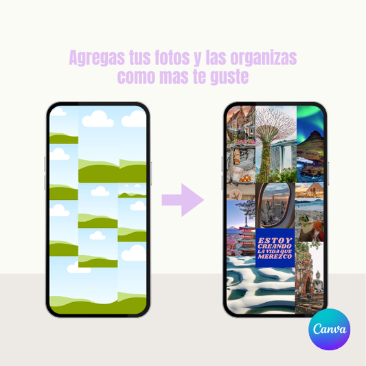 Plantillas para crear tu VISION BOARD