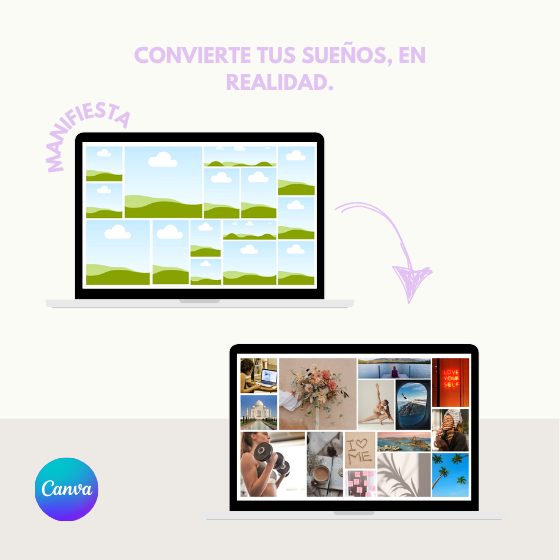 Plantillas para crear tu VISION BOARD